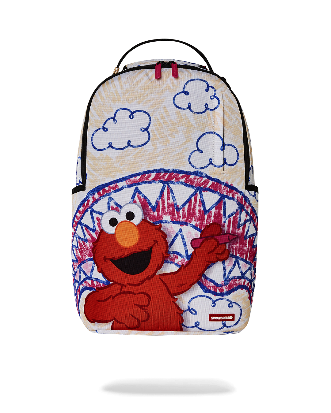 SPRAYGROUND ELMO'S WORLD SHARK SKETCH BACKPACK