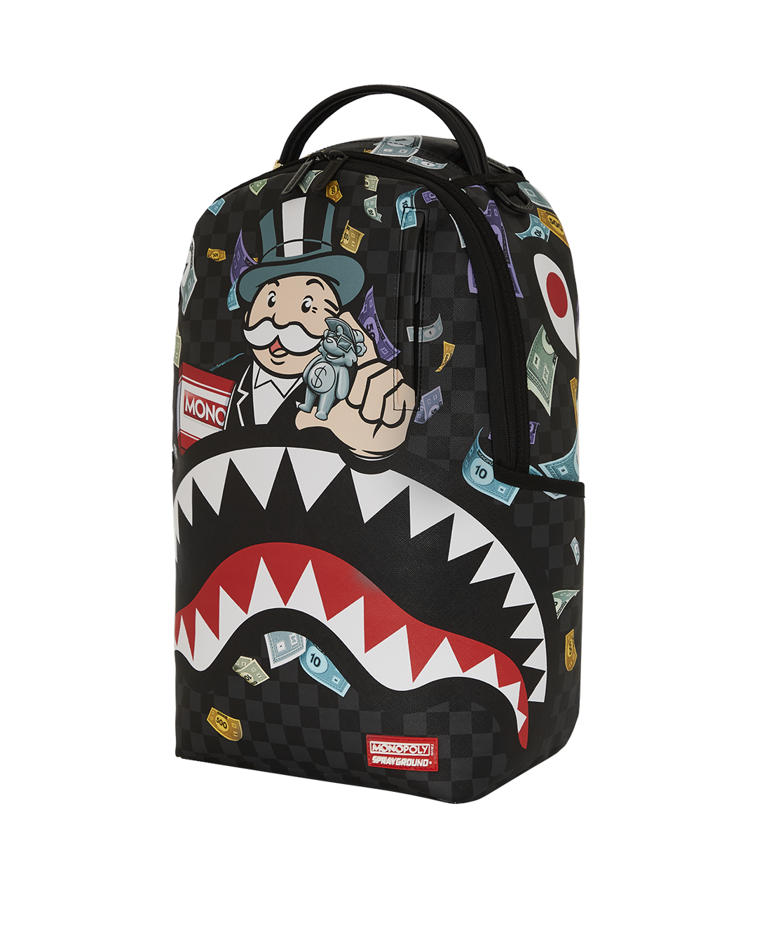 SPRAYGROUND MONOPOLY SHARK RICH BACKPACK
