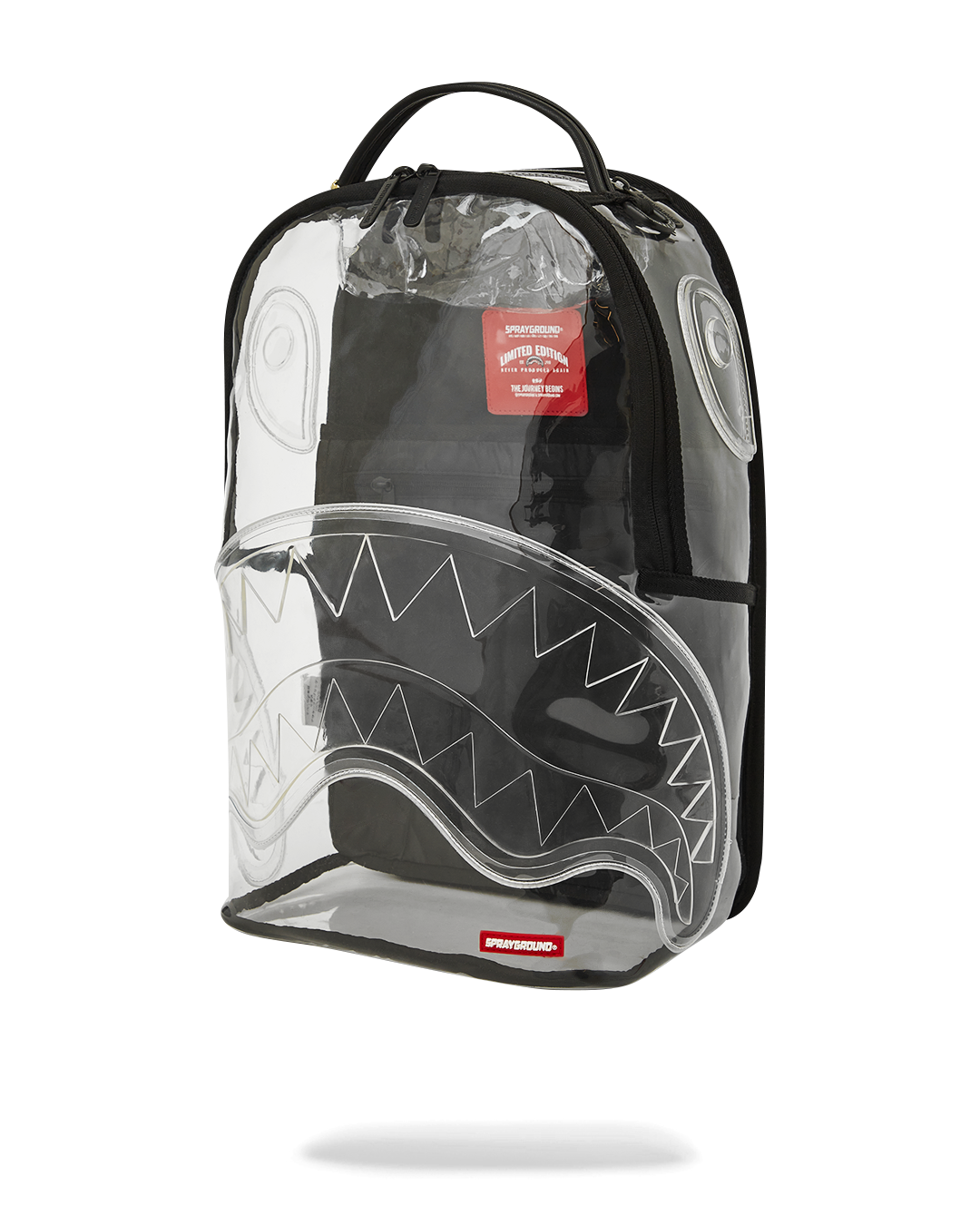 SPRAYGROUND CLEAR BACKPACK - SHARKS IN PARIS BEAR