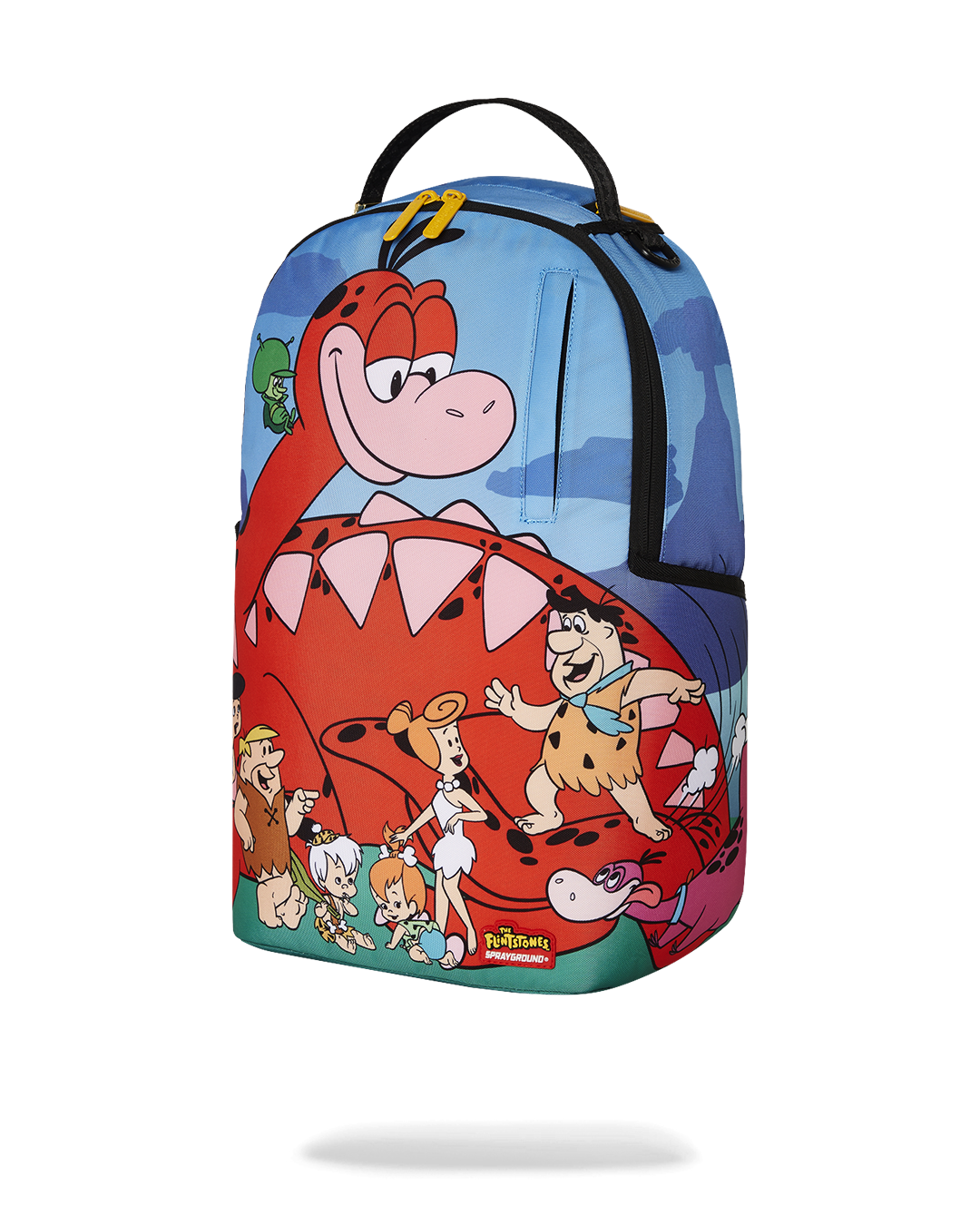 SPRAYGROUND THE FLINTSTONES DINO SLIDE BACKPACK