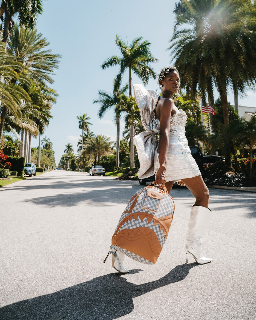 SPRAYGROUND CREME CARTEL BACKPACK