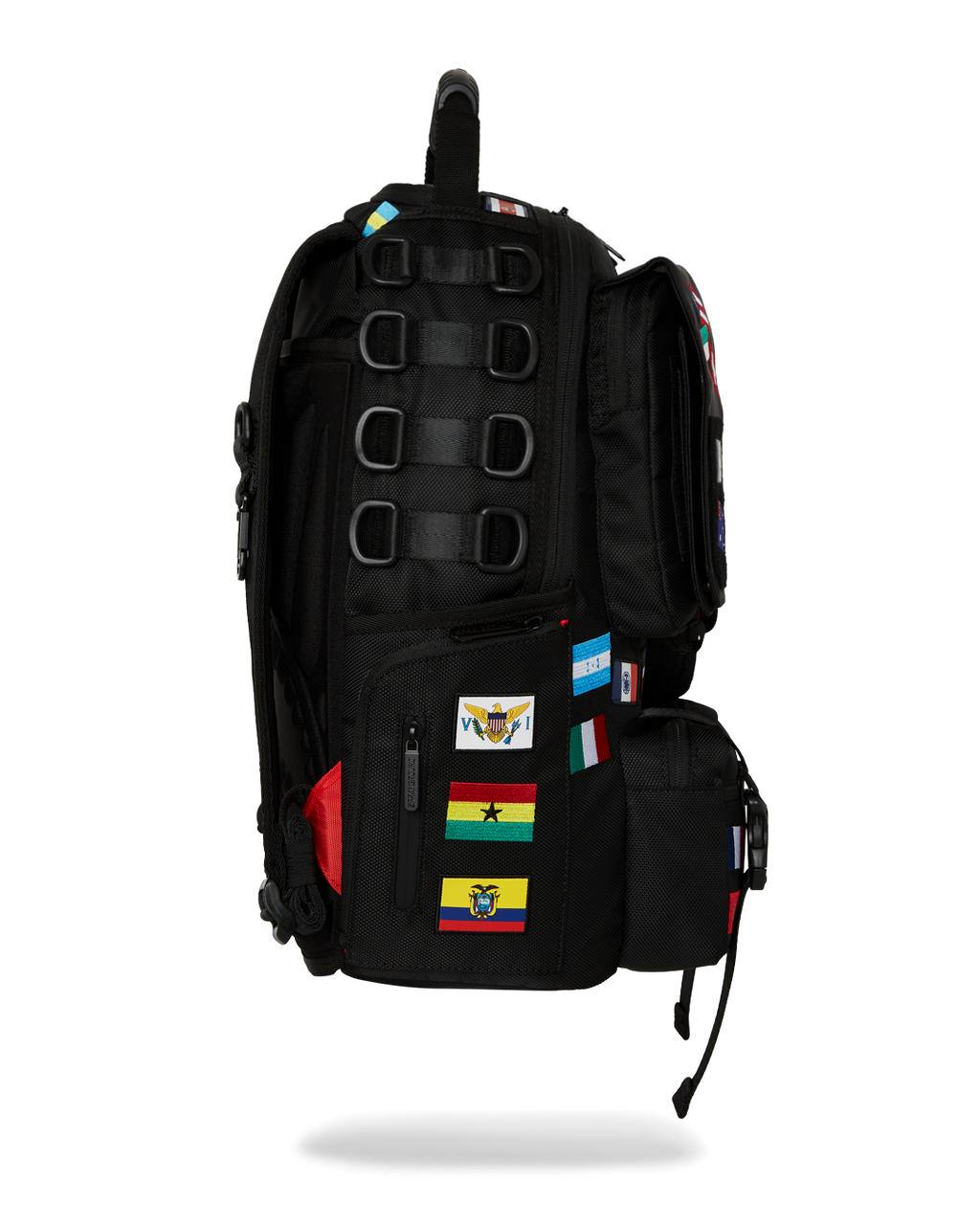 SPRAYGROUND JAMES FIRST CLASS GLOBAL FLAGS SPECIAL OPS CARGO BACKPACK