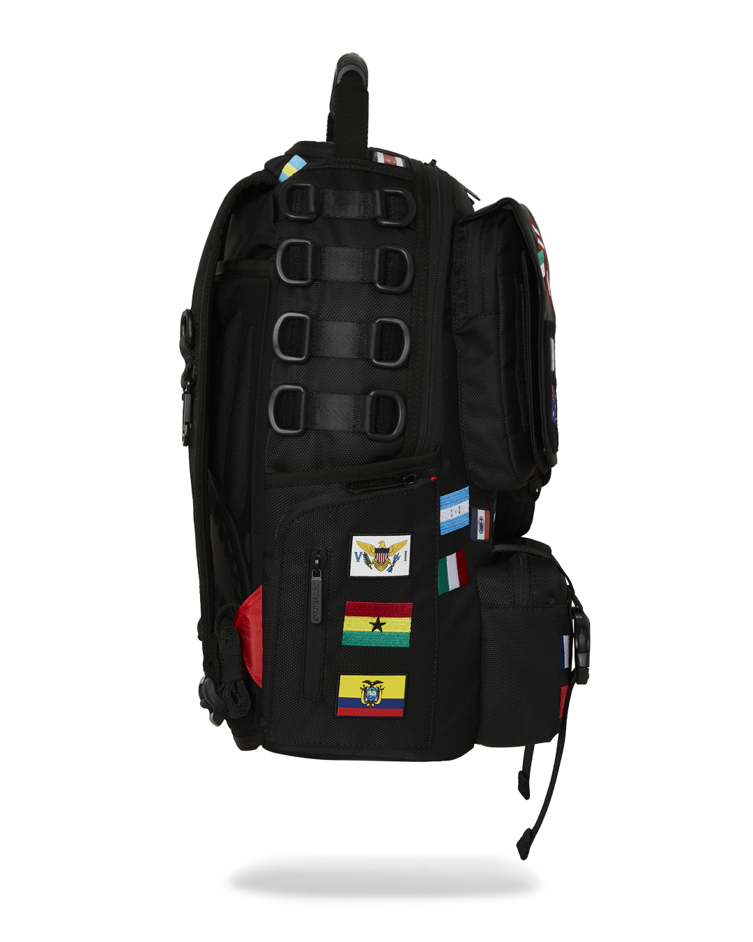 SPRAYGROUND JAMES FIRST CLASS GLOBAL FLAGS SPECIAL OPS CARGO BACKPACK