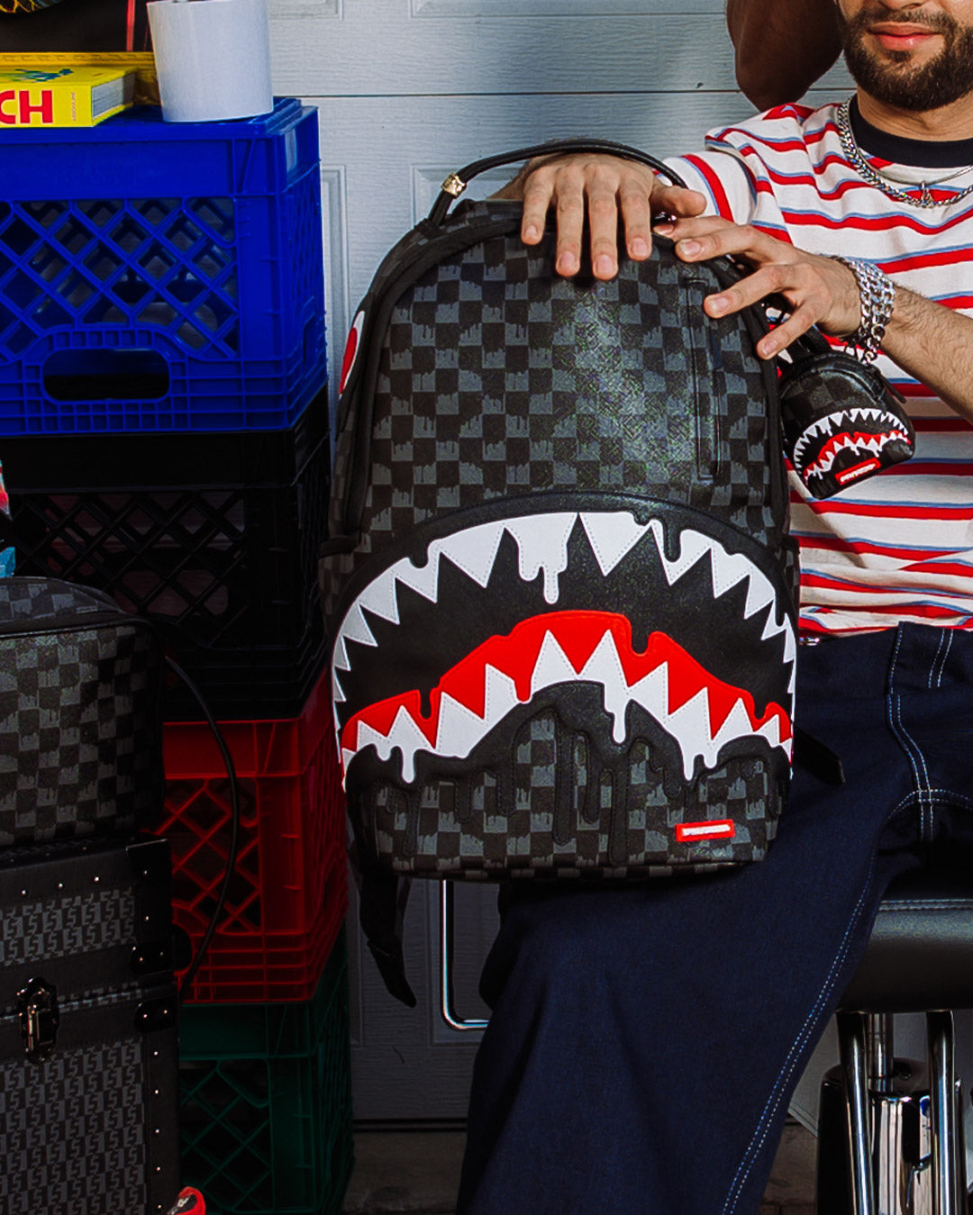 SPRAYGROUND SHARKS IN PARIS THUNDERDRIP BACKPACK
