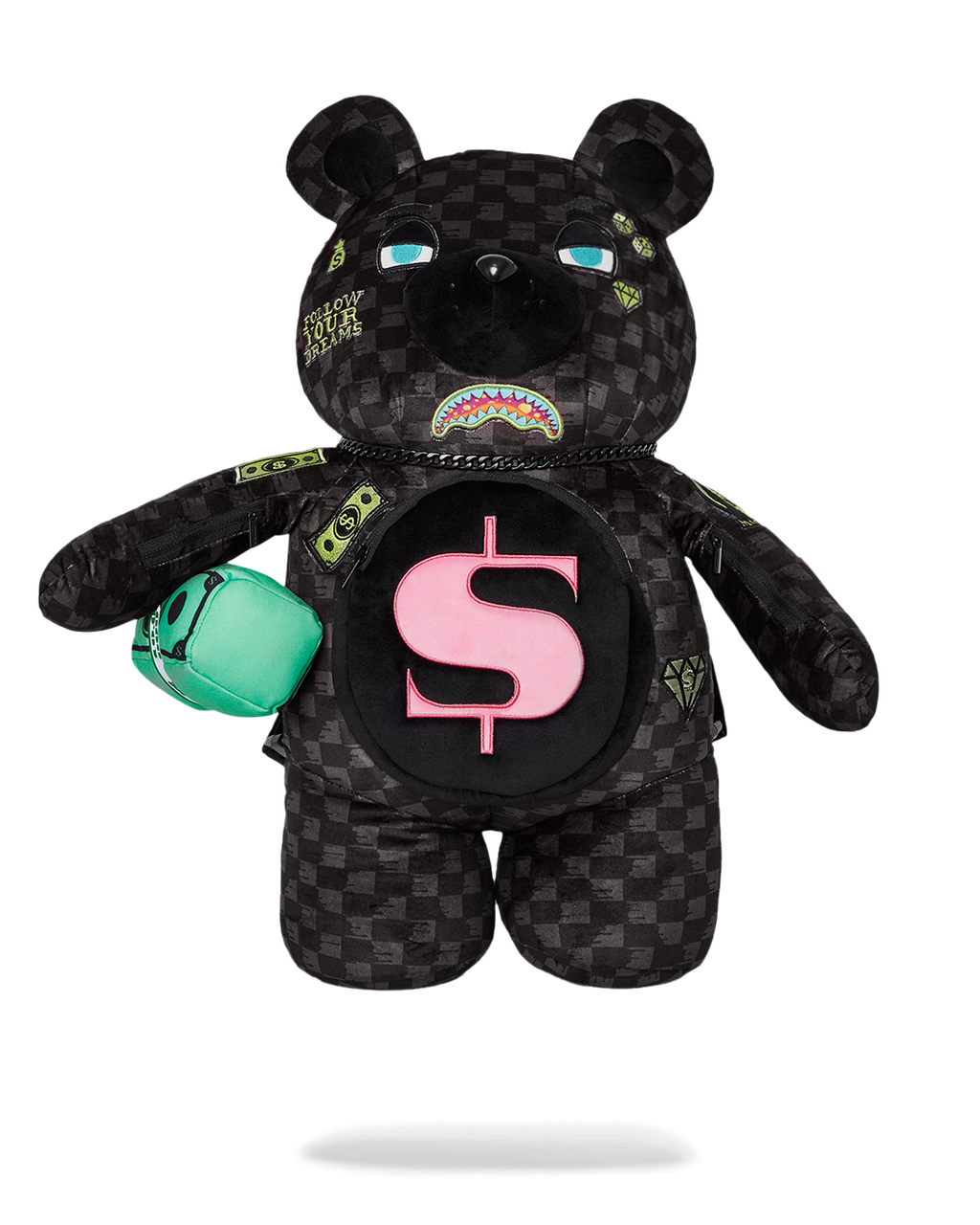 SPRAYGROUND SLIME TAKEOVER MONEYBEAR BACKPACK