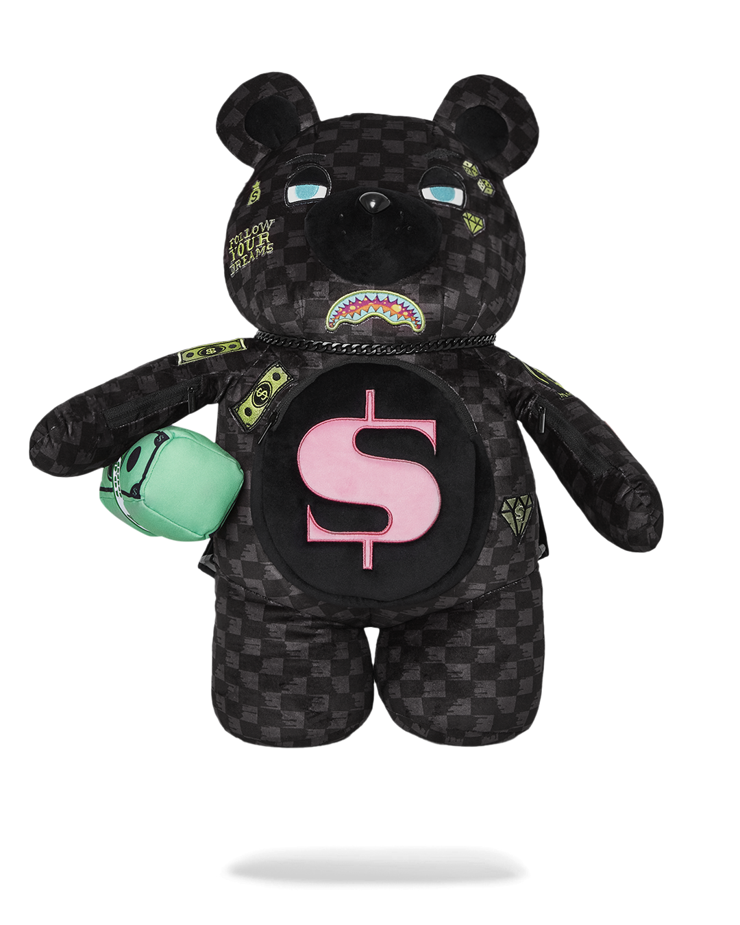 SPRAYGROUND SLIME TAKEOVER MONEYBEAR BACKPACK