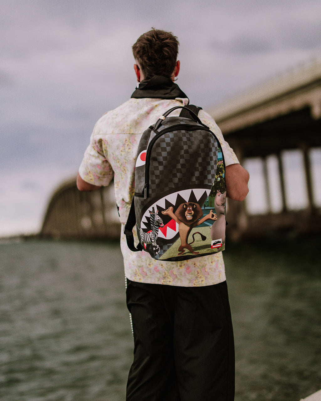 SPRAYGROUND MADAGASCAR ESCAPE TO THE CITY BACKPACK