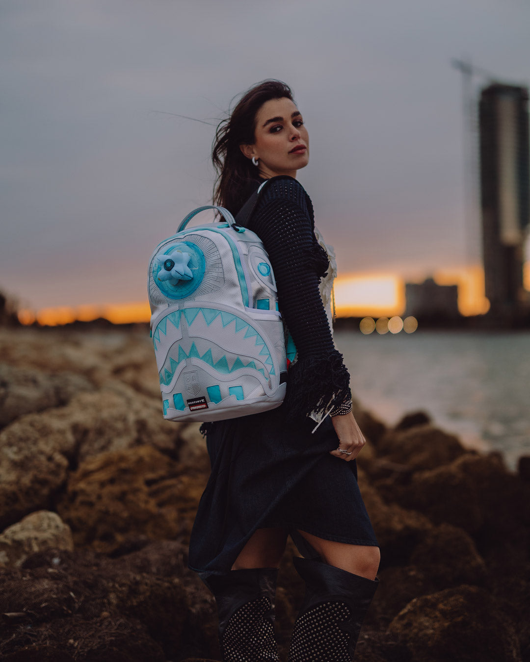 SPRAYGROUND DESTINY GHOST BUDDY BACKPACK