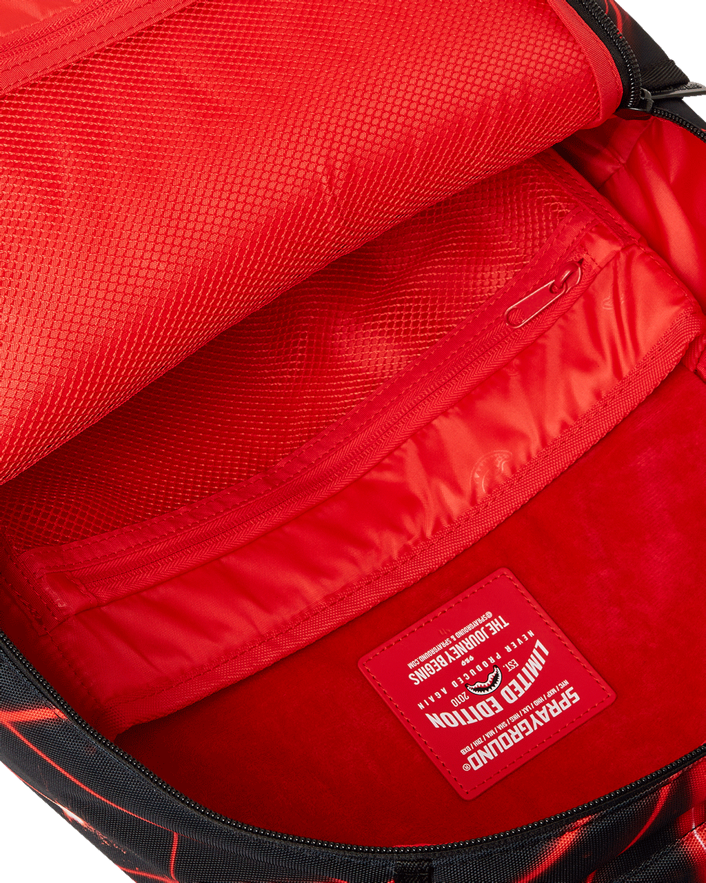 SPRAYGROUND MISSION IMPOSSIBLE HEIST LASER SHARK BACKPACK