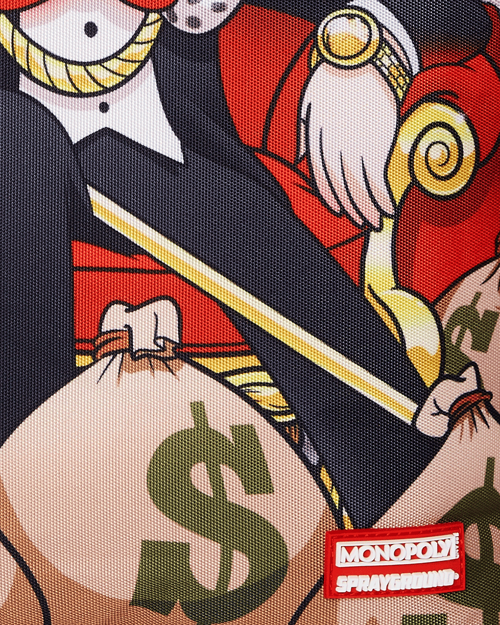 SPRAYGROUND MONOPOLY GOLD EMPIRE THRONE BACKPACK