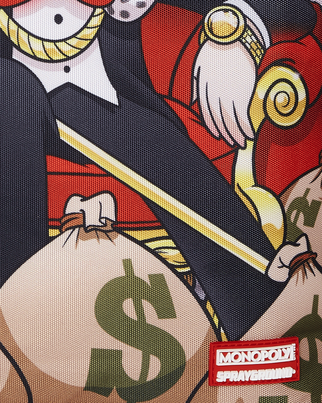 SPRAYGROUND MONOPOLY GOLD EMPIRE THRONE BACKPACK