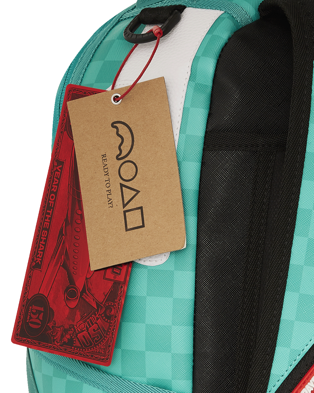 SPRAYGROUND SQUID GAME COLLAB JUMPSUIT BACKPACK