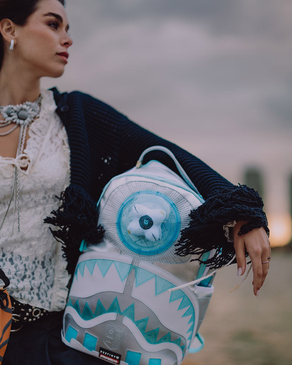 SPRAYGROUND DESTINY GHOST BUDDY BACKPACK
