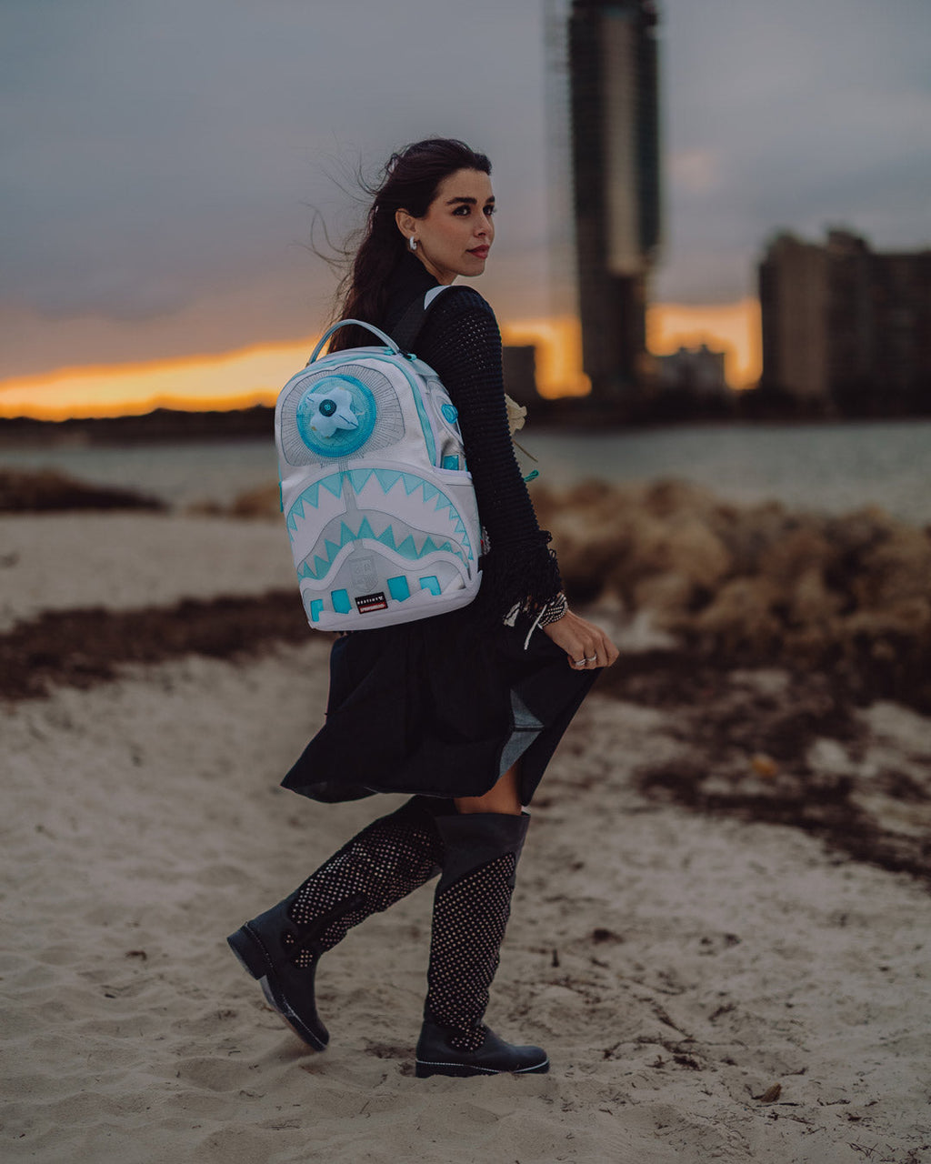 SPRAYGROUND DESTINY GHOST BUDDY BACKPACK