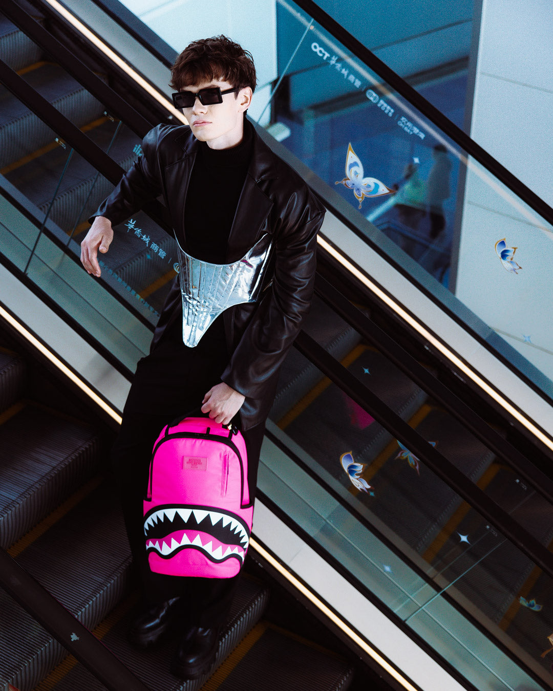 SPRAYGROUND SHARK CENTRAL PULSE BACKPACK