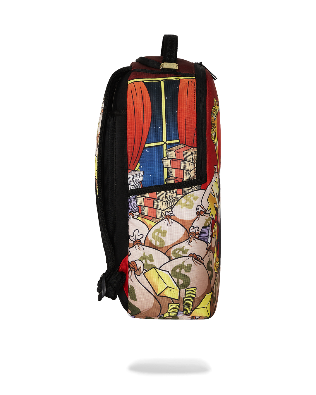 SPRAYGROUND MONOPOLY GOLD EMPIRE THRONE BACKPACK