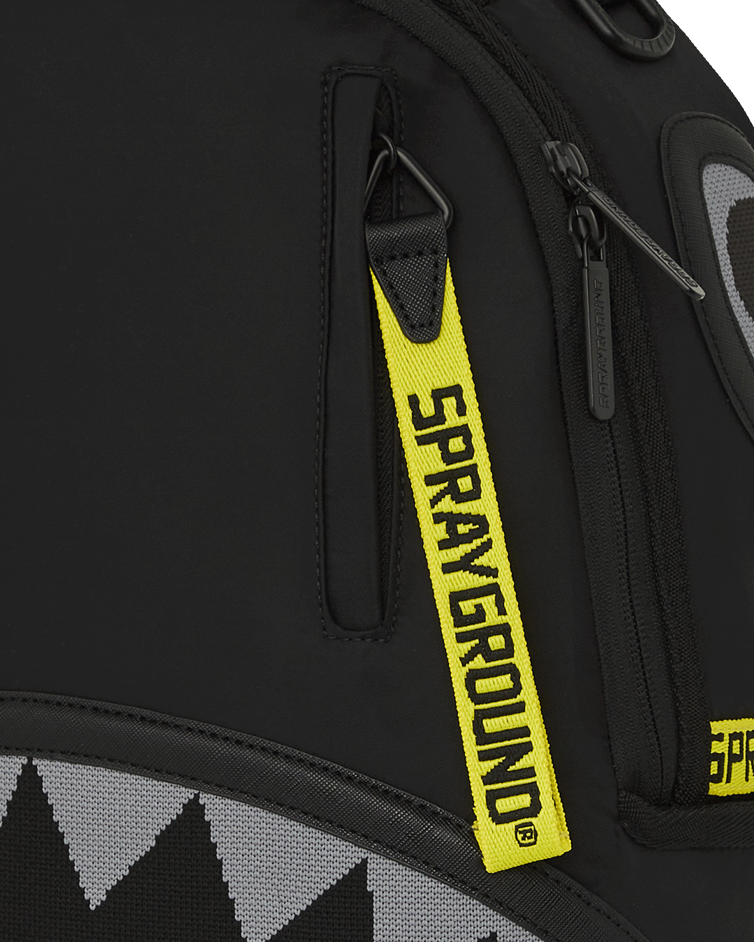 SPRAYGROUND SHARK CENTRAL PARACHUTE DLX SATIN BACKPACK