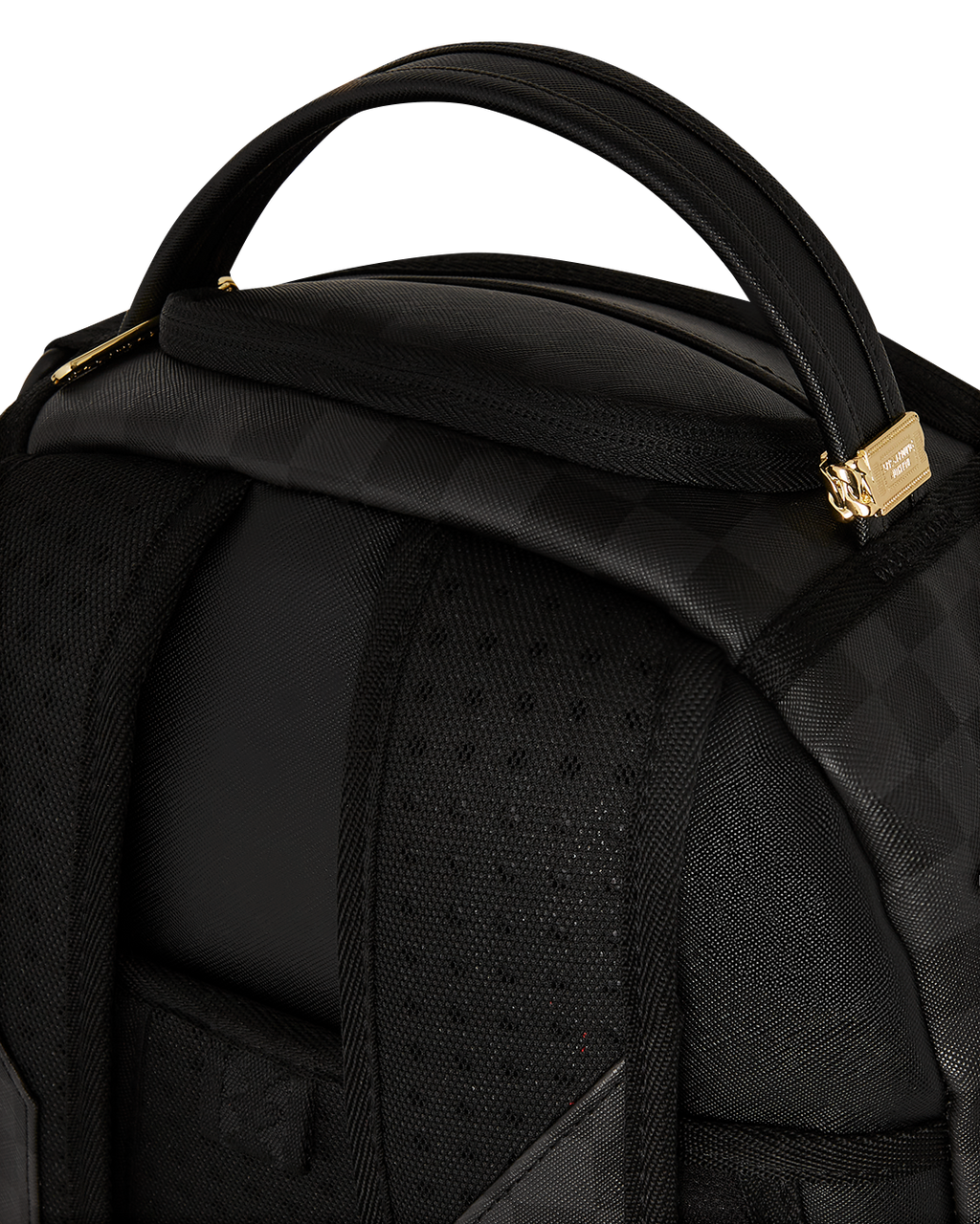 SPRAYGROUND LIGHTS OUT SHARKS IN PARIS CHENILLE SHARK BACKPACK