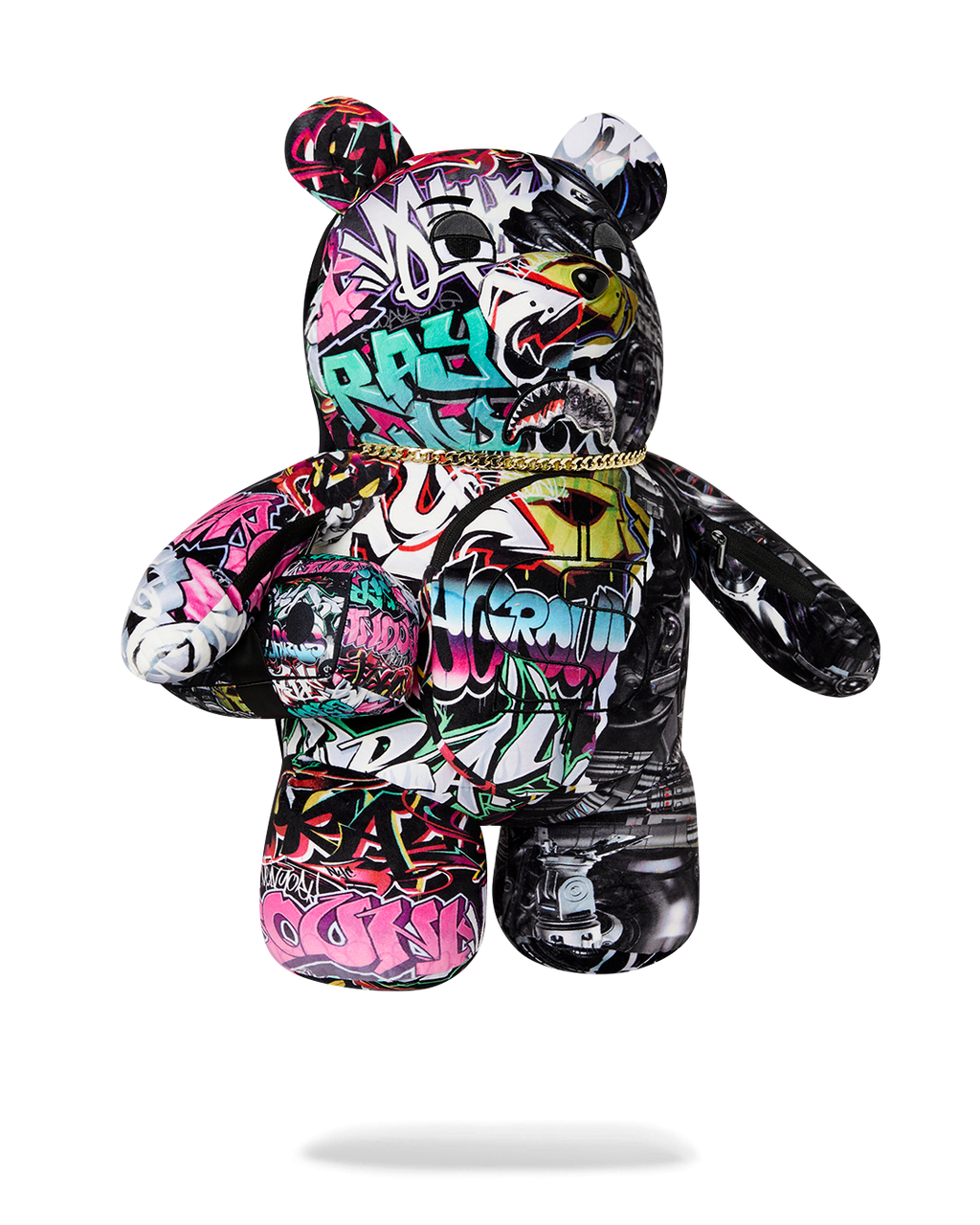 SPRAYGROUND NEW CITY ANDROID MONEYBEAR TEDDYBEAR BACKPACK