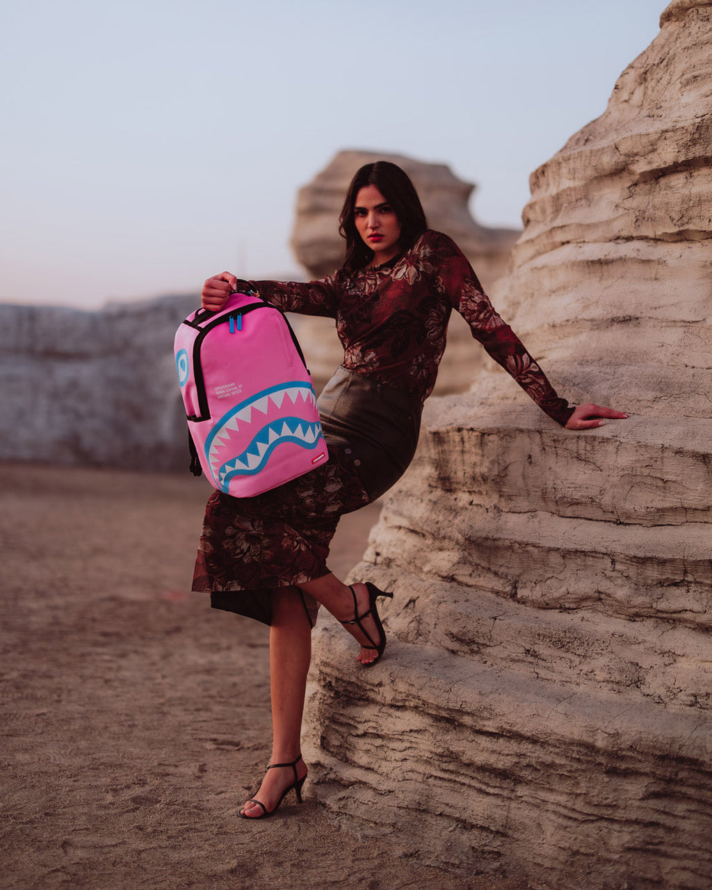 SPRAYGROUND SHARK CENTRAL AMUSEMENT DLXSV BACKPACK