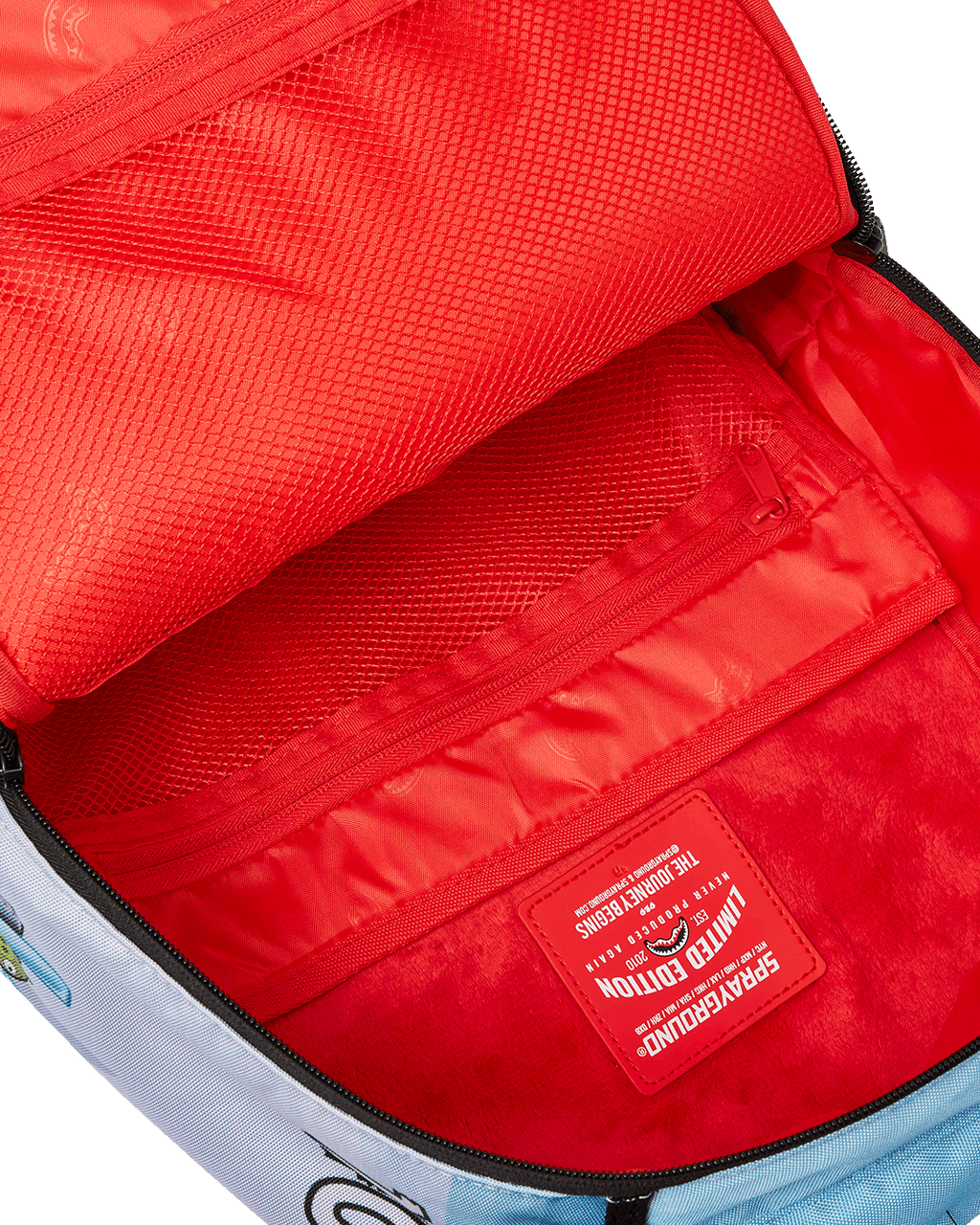 SPRAYGROUND ANGRY BIRDS SHARK DEFENSE BACKPACK
