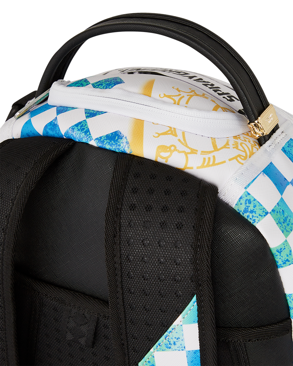 SPRAYGROUND SHARK CENTRAL CUT OUT FOR GREATNESS DLXSV BACKPACK