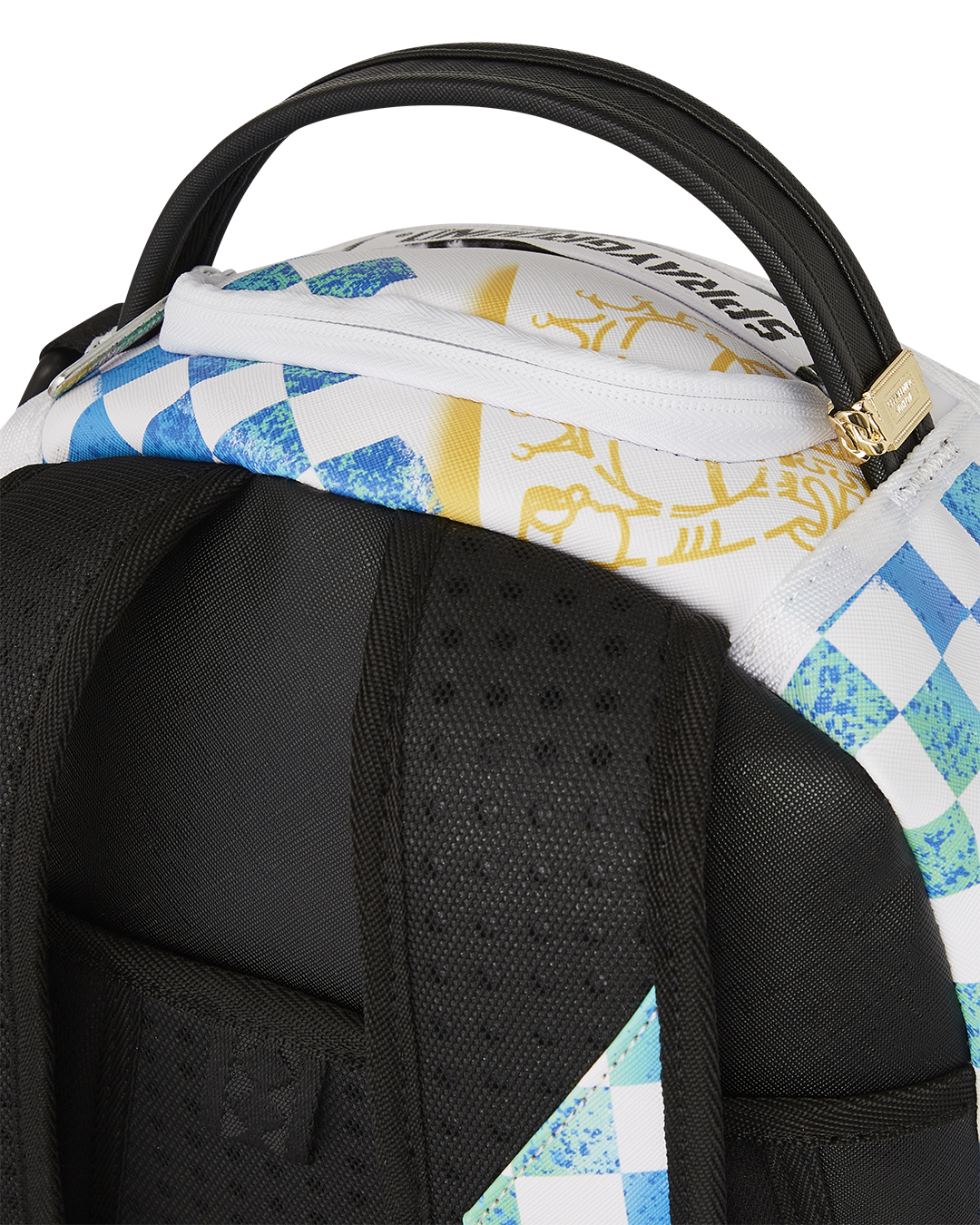 SPRAYGROUND SHARK CENTRAL CUT OUT FOR GREATNESS DLXSV BACKPACK