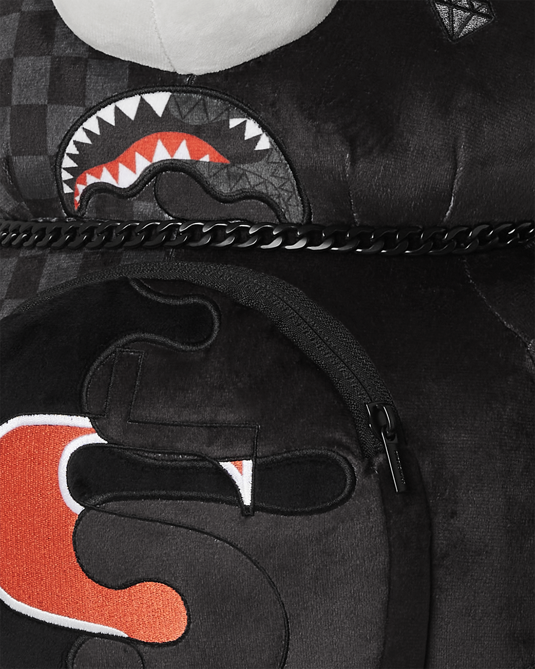 SPRAYGROUND SPEED SHARK SIDE SWIPE MONEYBEAR TEDDY BEAR BACKPACK