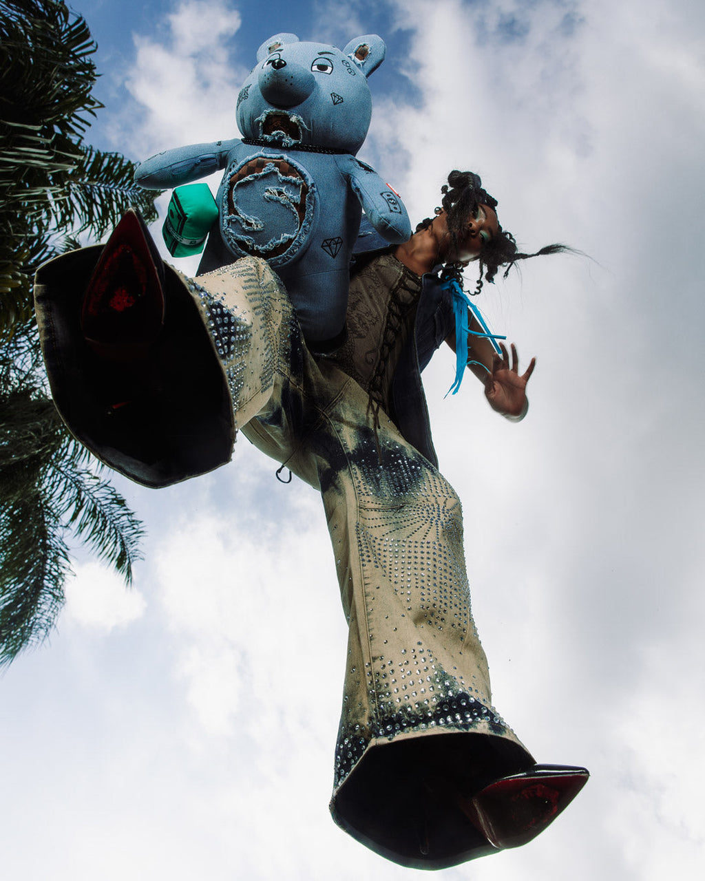 SPRAYGROUND SHORES OF ITALY MONEYBEAR BACKPACK