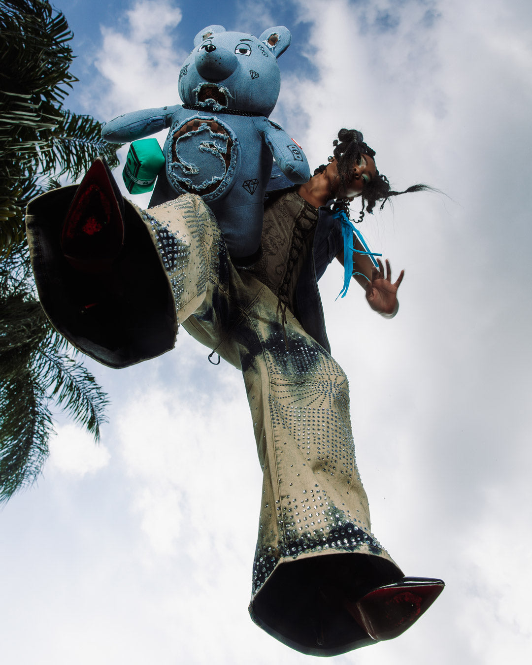 SPRAYGROUND SHORES OF ITALY MONEYBEAR BACKPACK