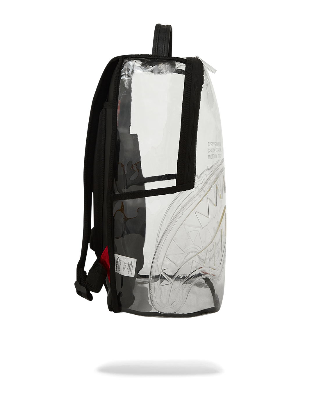 SPRAYGROUND CLEAR BACKPACK - SHARK CENTRAL