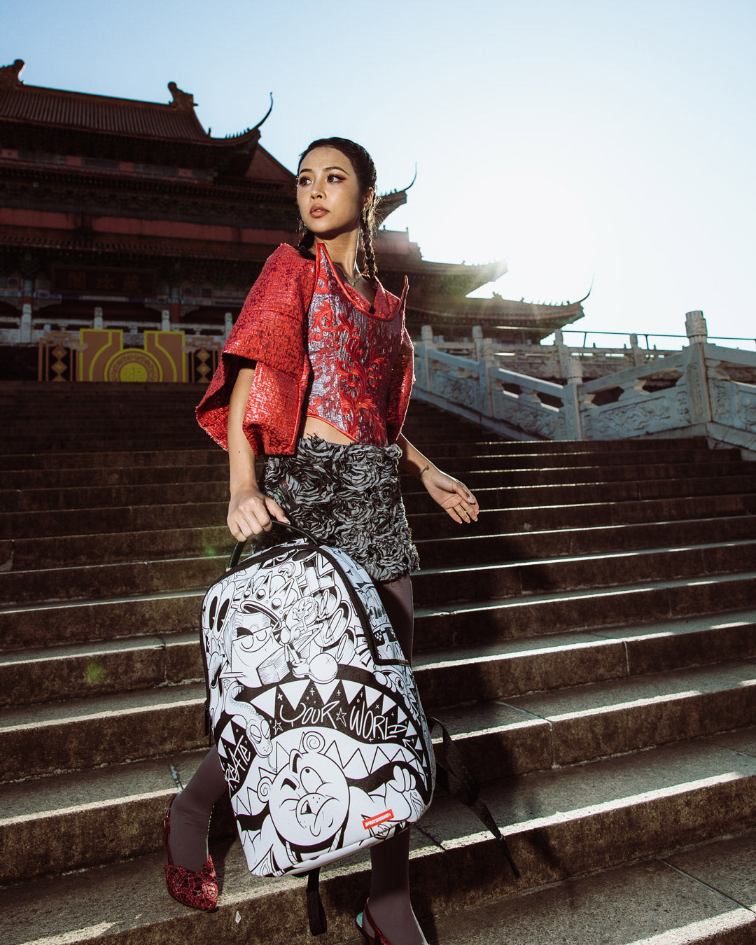 SPRAYGROUND DOODLE KING BACKPACK