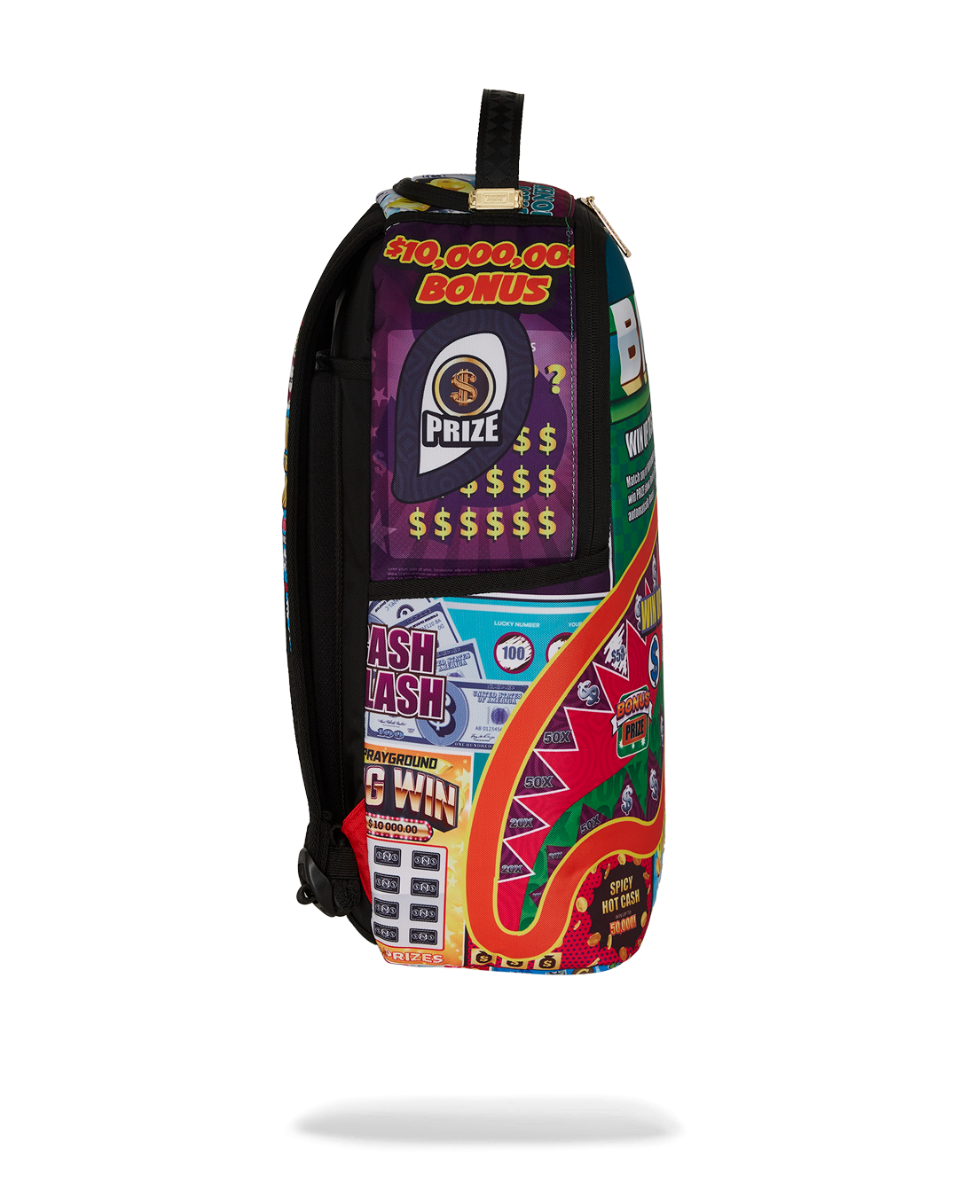 SPRAYGROUND BIG MONEY BIG MONEY BACKPACK (COMES WITH SCRATCH OFF PLAYING CARD)