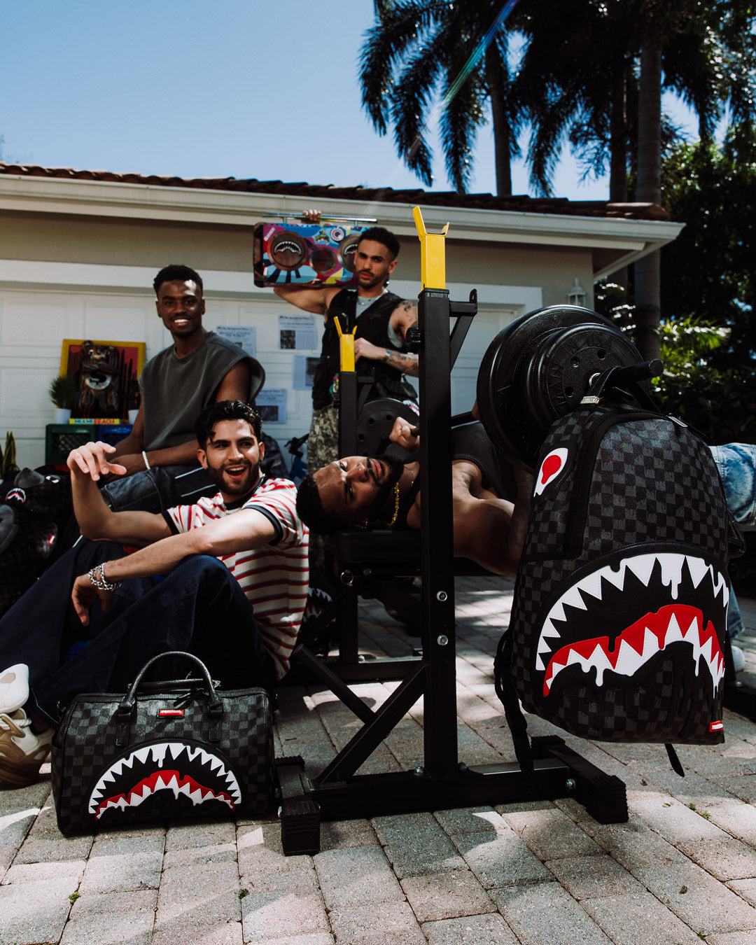 SPRAYGROUND SHARKS IN PARIS THUNDERDRIP BACKPACK