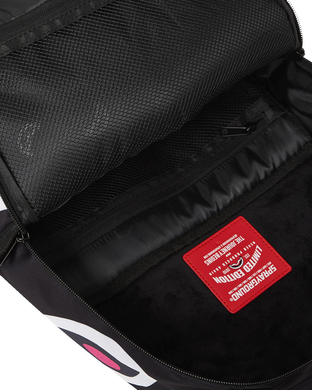 SPRAYGROUND SQUID GAME COLLAB LOGO LOCKUP BACKPACK