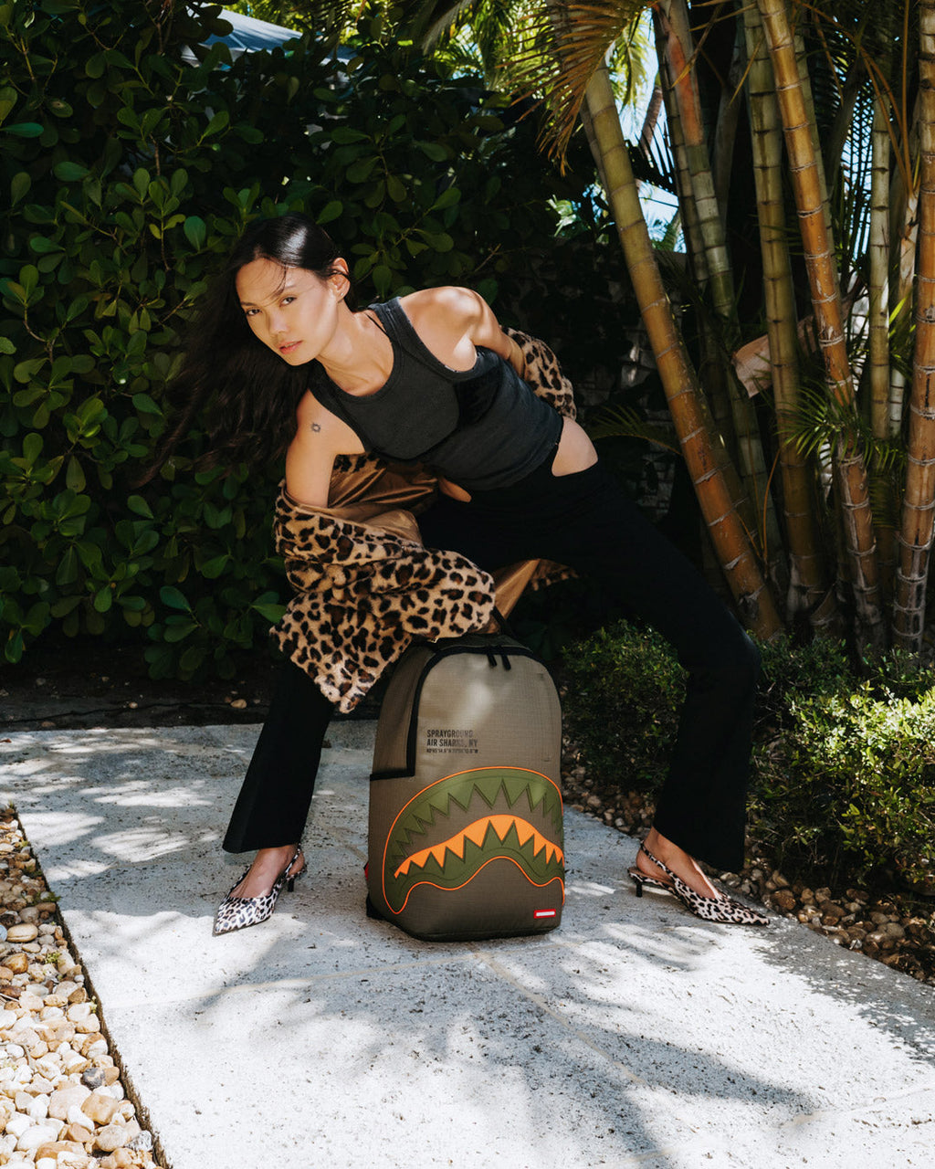 SPRAYGROUND SHARK CENTRAL AIRBORNE BACKPACK