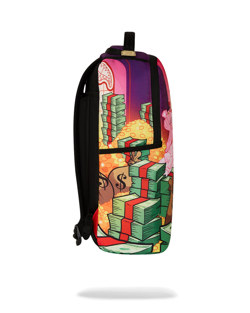 SPRAYGROUND PINK PANTHER FORTRESS OF MONEY-TUDE BACKPACK