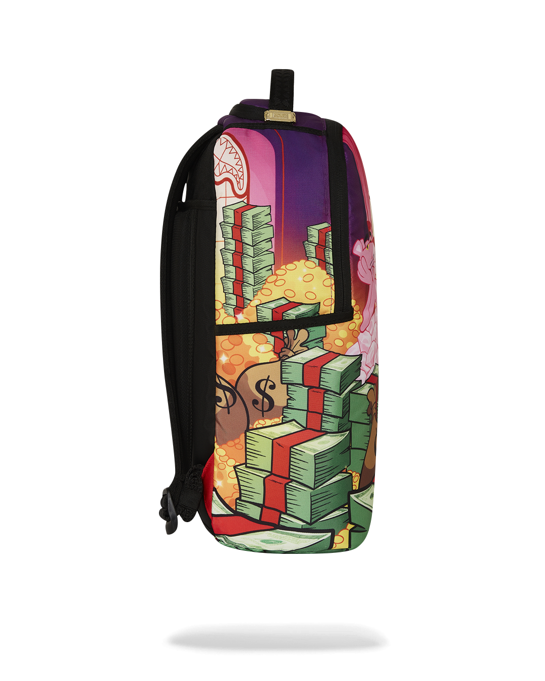 SPRAYGROUND PINK PANTHER FORTRESS OF MONEY-TUDE BACKPACK