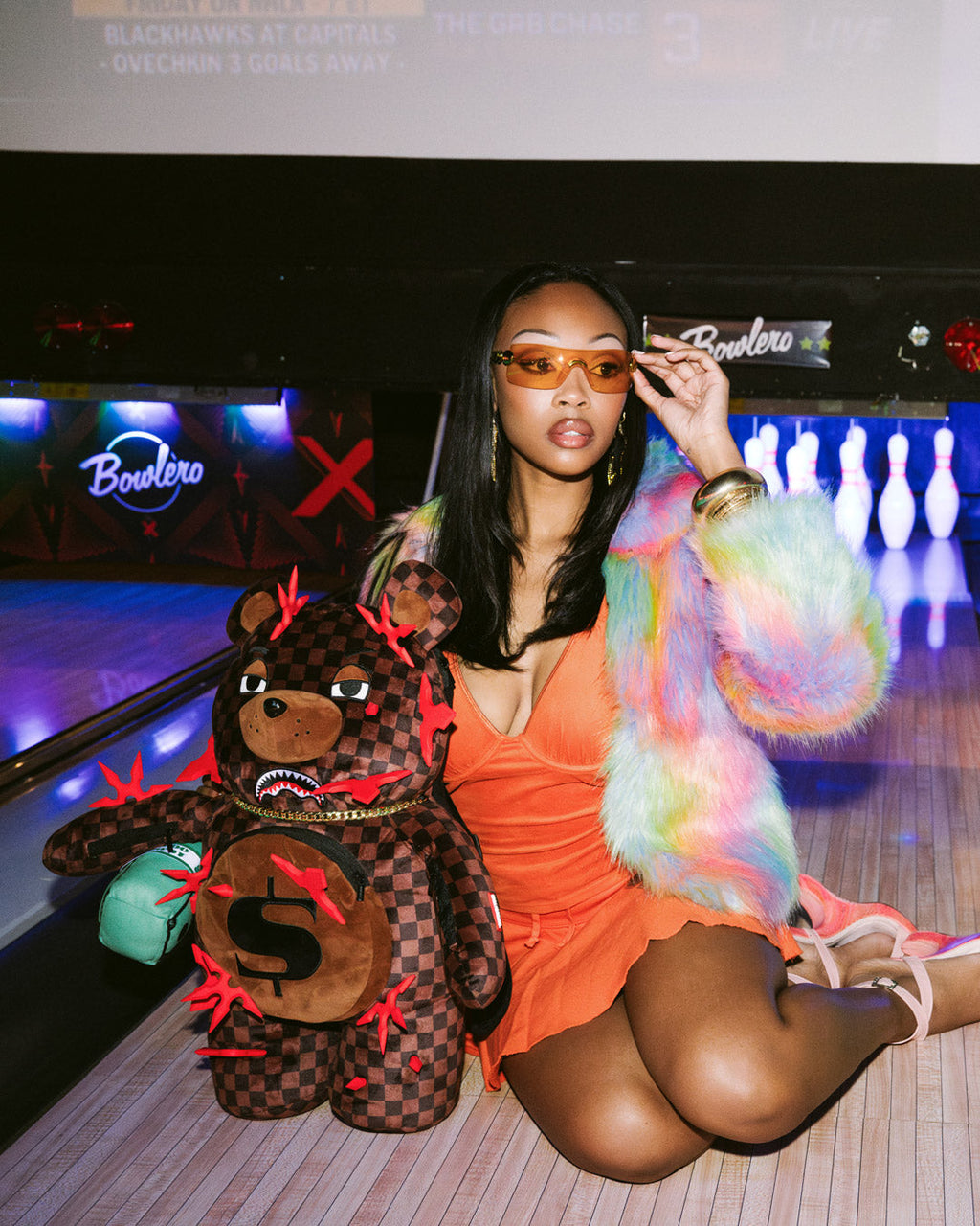 SPRAYGROUND OUCH, WHATEVER MONEYBEAR BACKPACK