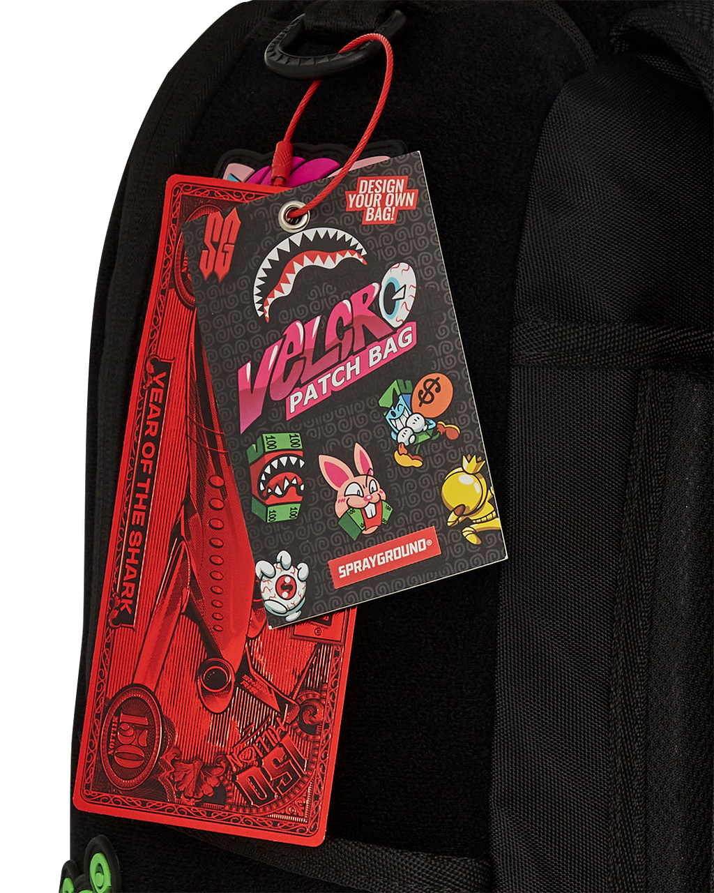 SPRAYGROUND STUCK ON YA - VELCRO PATCH BACKPACK