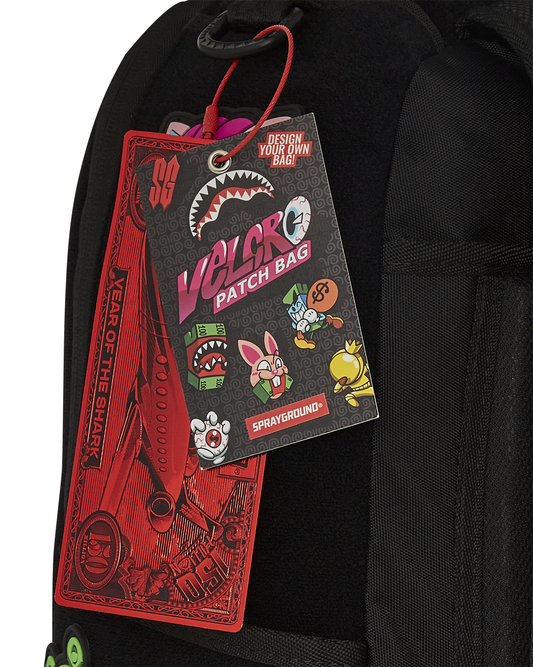 SPRAYGROUND STUCK ON YA - VELCRO PATCH BACKPACK