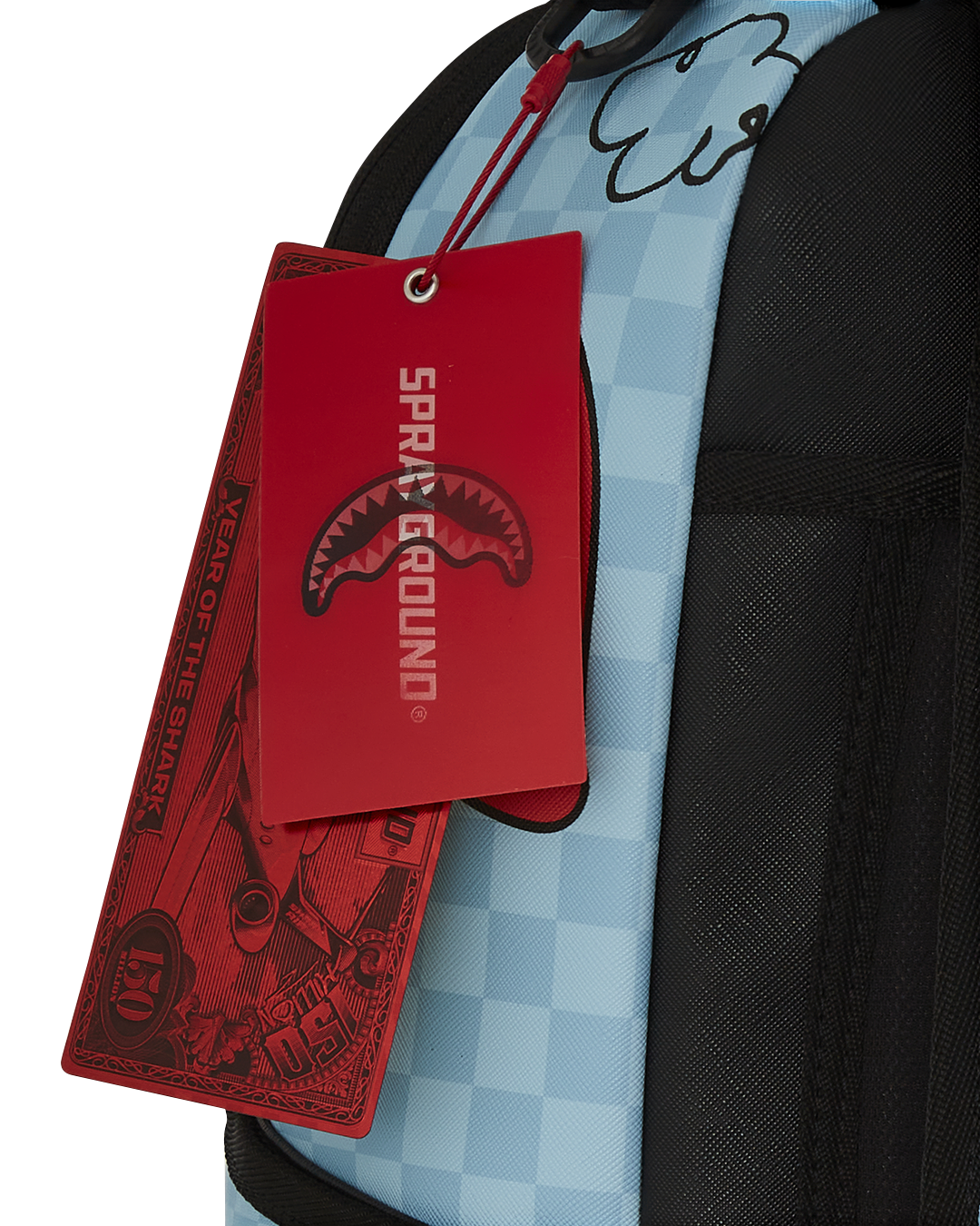 SPRAYGROUND SNOOPY PILOT SHARK DLXSV BACKPACK