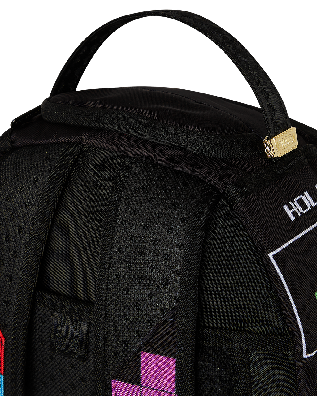 SPRAYGROUND TETRIS WITH DIABLO AND MONEY BEAR BACKPACK