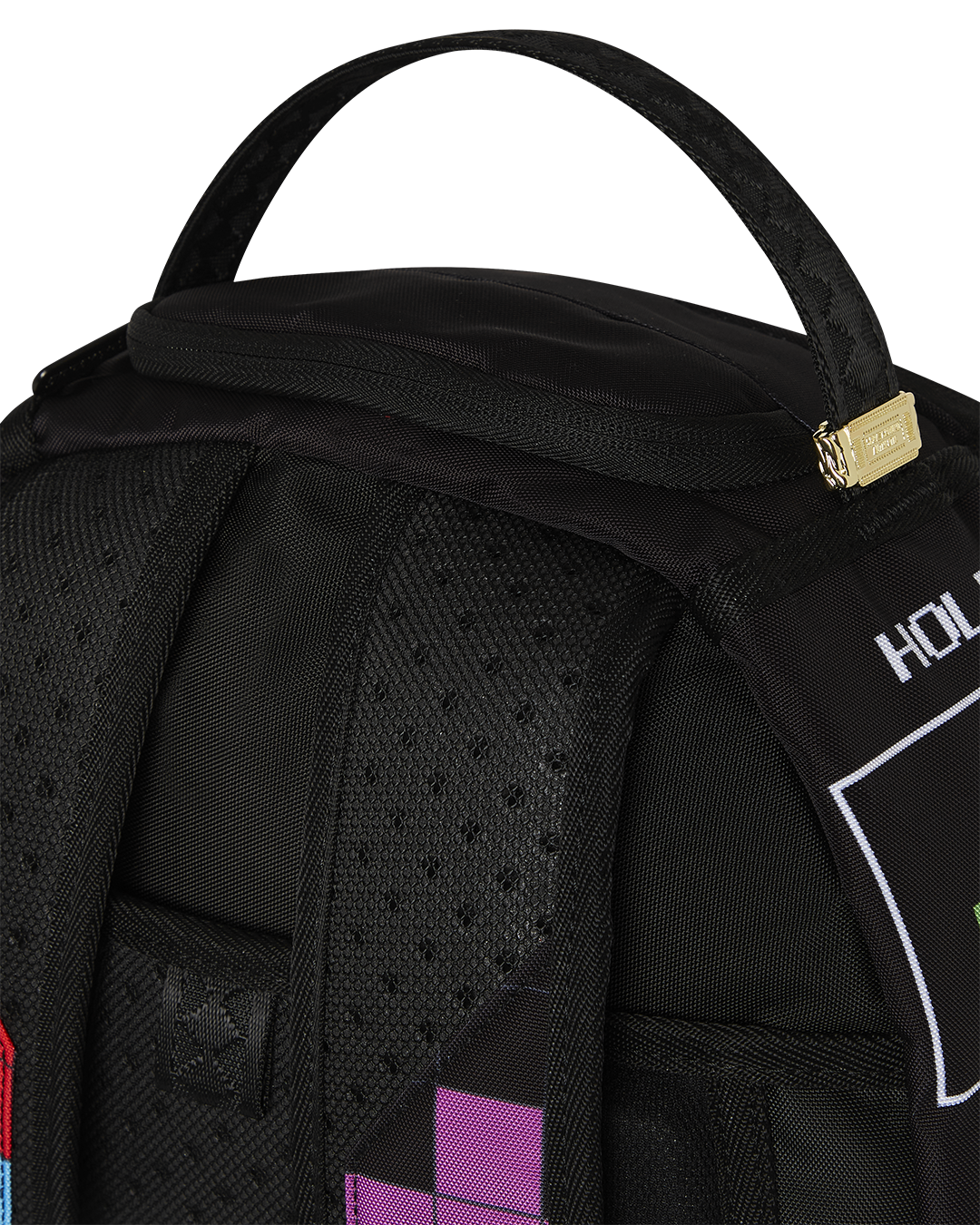 SPRAYGROUND TETRIS WITH DIABLO AND MONEY BEAR BACKPACK