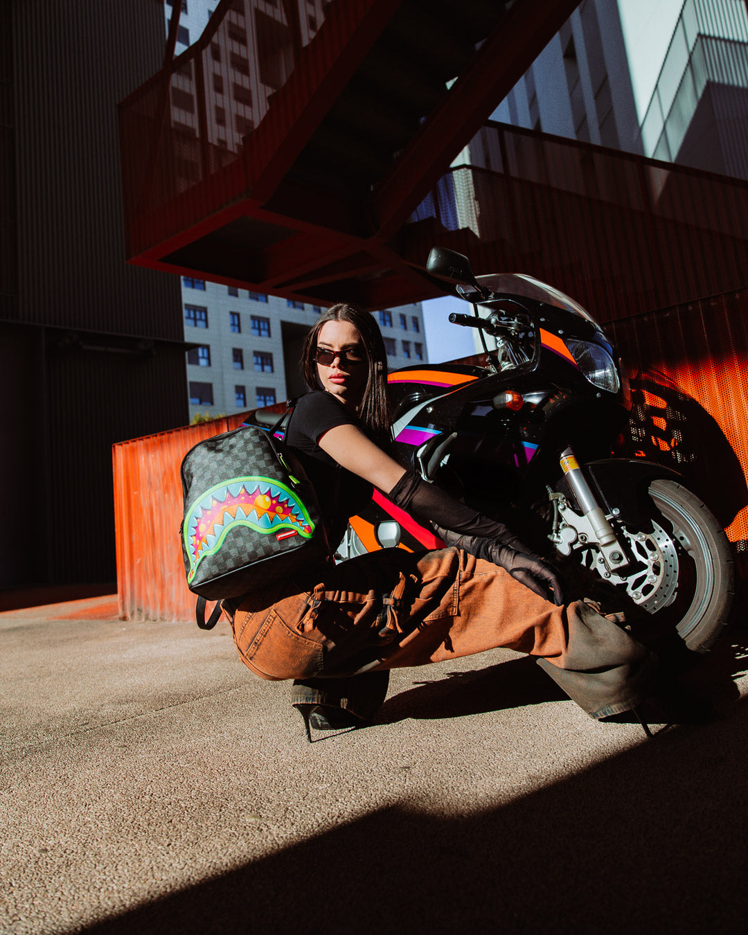 SPRAYGROUND SLIME TAKEOVER SAVAGE BACKPACK