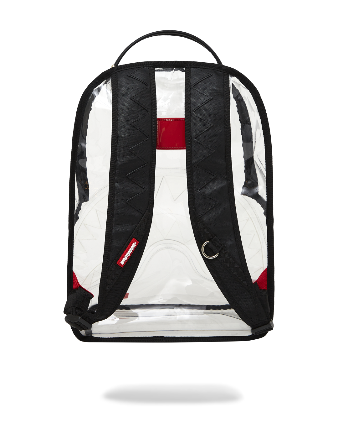 SPRAYGROUND 100% CLEAR BACKPACK - SHARK CENTRAL