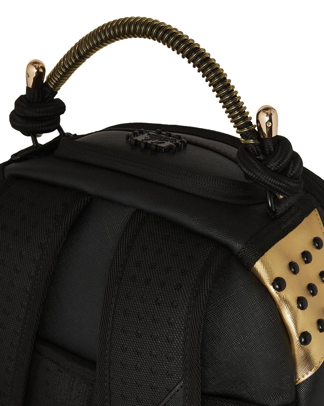 SPRAYGROUND A.I. AFRICAN INTELLIGENCE SHARKS OF THE GOLD OCEAN BACKPACK - SANDFLOWER COLLAB