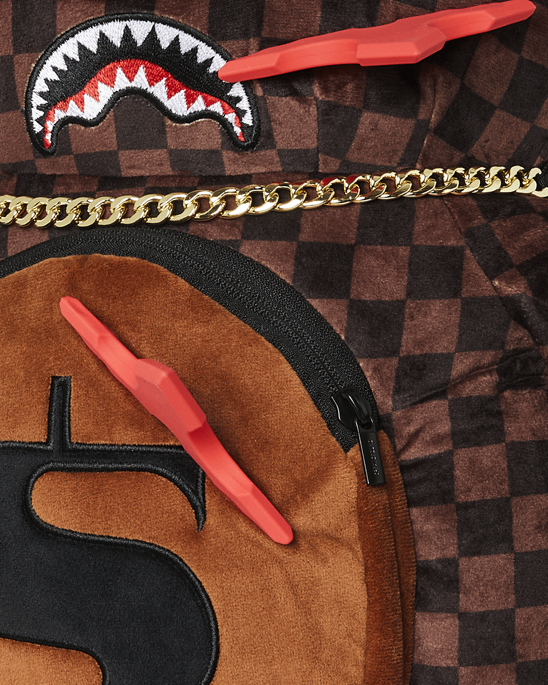 SPRAYGROUND OUCH, WHATEVER MONEYBEAR BACKPACK