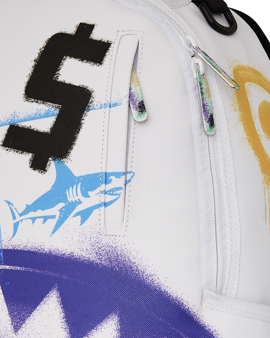 SPRAYGROUND SHARK CENTRAL CUT OUT FOR GREATNESS DLXSV BACKPACK
