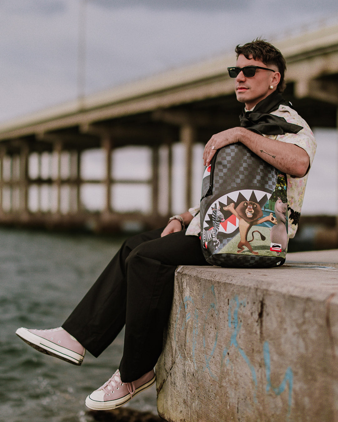 SPRAYGROUND MADAGASCAR ESCAPE TO THE CITY BACKPACK